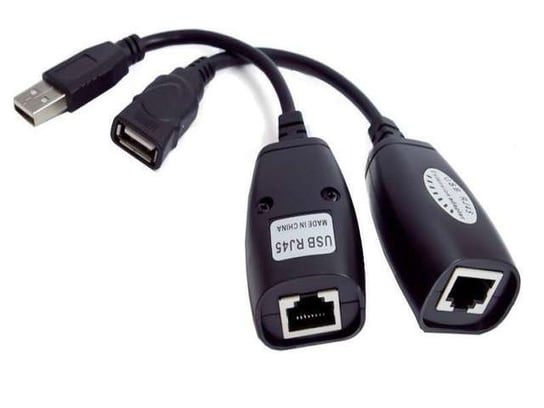 Extender USB po Skrętce RJ45 LAN Cat5 5E 6 50m 50 m Inna producent