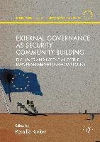 External Governance as Security Community Building Palgrave Macmillan, Palgrave Macmillan Uk