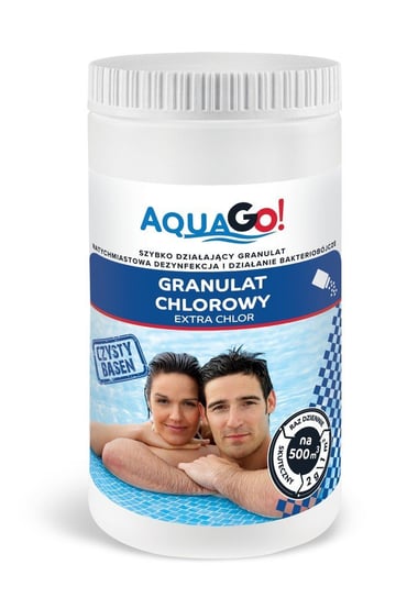 Extra Chlor Granulat bakteriobójczy 1 kg AquaGo! Inna marka