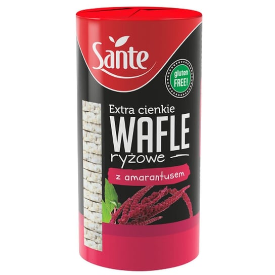 Extra Cienkie Wafle Ryżowe z Amarantusem 110 g Sante Sante