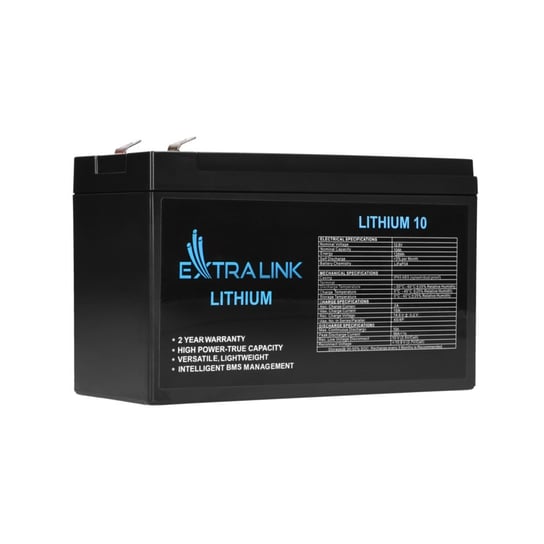 Extralink LiFePO4 10AH Akumulator 12.8V Extralink