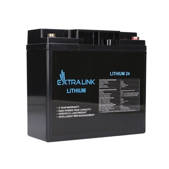 Extralink LiFePO4 24AH Akumulator 12.8V Extralink