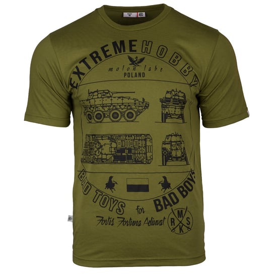 Extreme Hobby, T-shirt męski z krótkim rękawem, Rosomak, rozmiar M Extreme Hobby