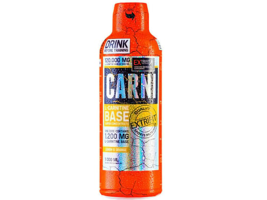 EXTRIFIT, Carni 120000mg Liquid, pomarańcza-cytryna, 1000 ml Extrifit