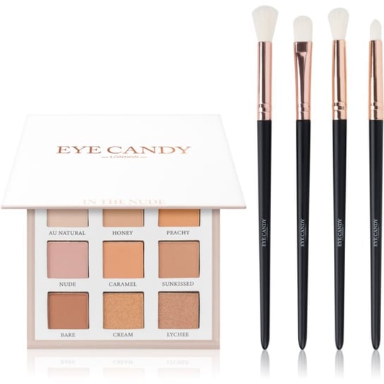Eye Candy Enhancing Brush & Palette Set paleta cieni do powiek Inna marka