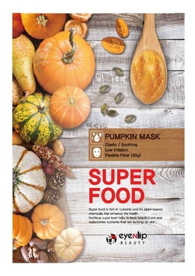 Eyenlip Super Food Maska na twarz w płacie Pumpkin 23g Eyenlip