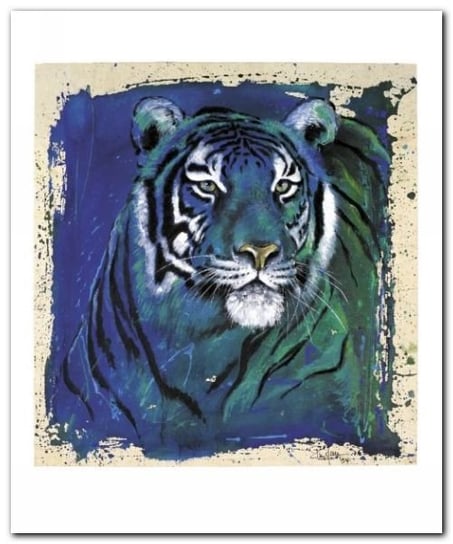 Eyes Of The Tiger plakat obraz 50x60cm Wizard+Genius