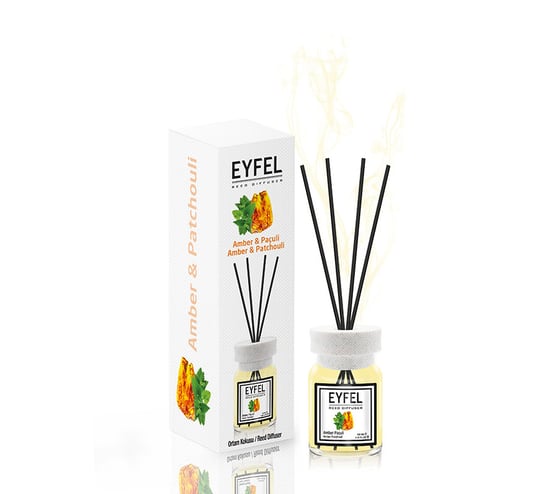EYFEL dyfuzor zapachowy z pałeczkami 120ml Amber Eyfel