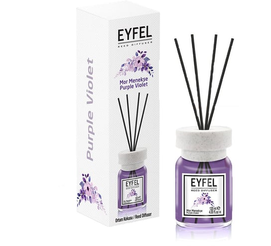 EYFEL dyfuzor zapachowy z pałeczkami 120ml Purple Eyfel