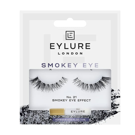 Eylure,Smokey Eye Lashes sztuczne rzęsy z klejem No. 21 Eylure