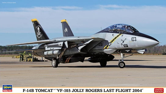 F-14B Tomcat (VF-103 Jolly Rogers last flight 2004) 1:72 Hasegawa 02434 HASEGAWA