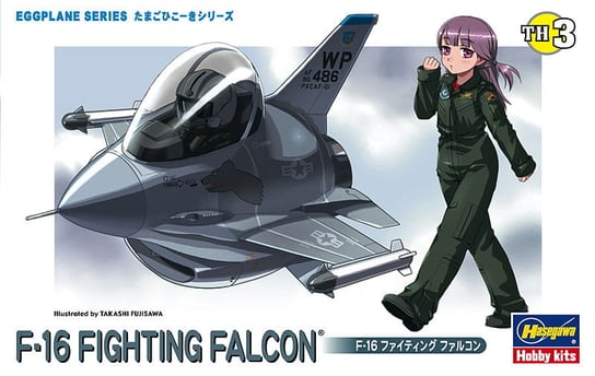 F-16 Fighting Falcon EGG PLANE Hasegawa TH3 HASEGAWA