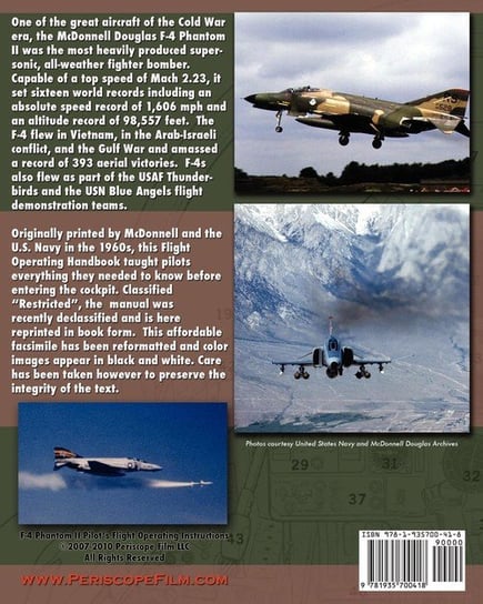F-4 Phantom II Pilot's Flight Operating Manual Navy United States