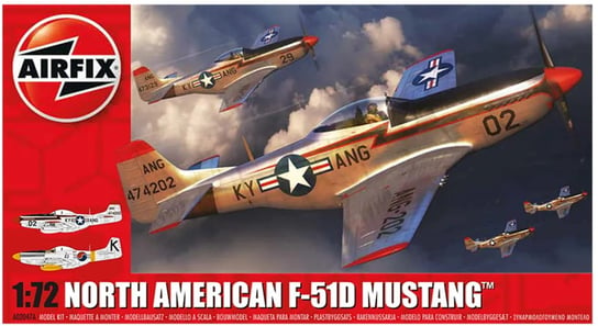 F-51D Mustang (North American) 1:72 Airfix A02047A Airfix