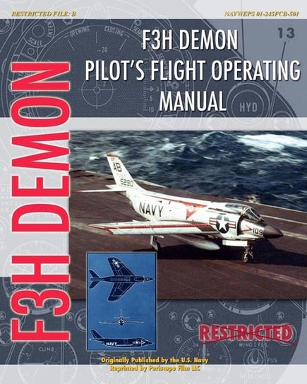 F3H Demon Pilot's Flight Operating Instructions Navy United States