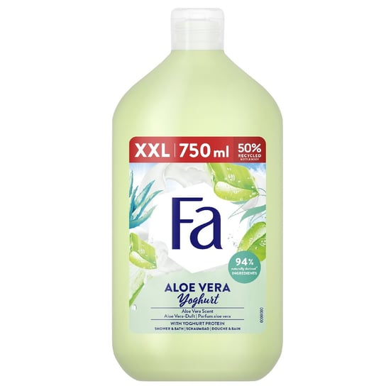Fa Aloe Vera Yoghurt kremowy żel pod prysznic o zapachu aloesu 750ml Fa