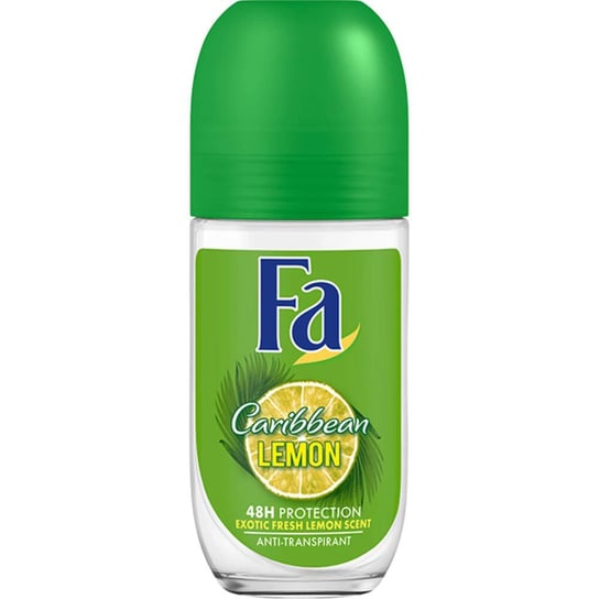 FA Caribbean Lemon, Dezodorant Roll-On, Damski, 50ML Fa