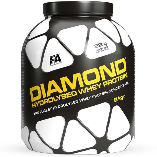 Fa Diamond Hydrolysed Whey Protein 2000G Chocolate Fitness Authority
