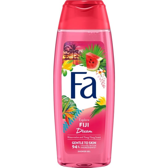 Fa, Fiji Dream, żel pod prysznic Watermelon & Ylang Ylang, 250 ml Fa