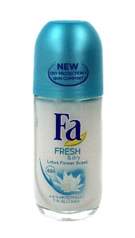 Fa, Fresh & Dry, dezodorant roll-on Lotus Flower, 50 ml Fa