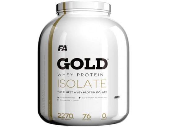 Fa Gold, Odżywka białkowa, Protein Isolate, cytryna, 2270 g Fitness Authority