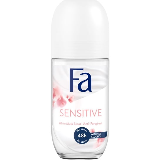 Fa, Invisible Sensitive, dezodorant roll-on, 50 ml Fa