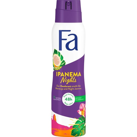 Fa, Ipanema Nights, dezodorant, 150 ml Fa