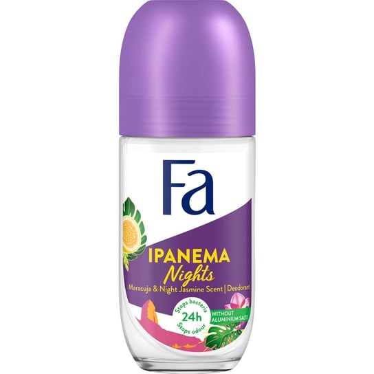 Fa, Ipanema Nights, dezodorant roll-on, 50 ml Fa