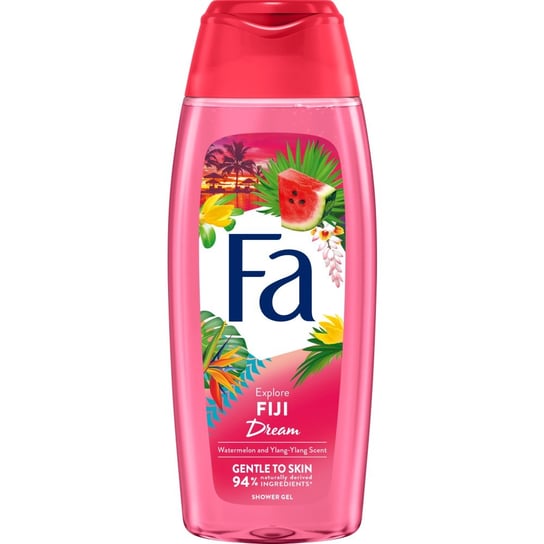 Fa, Island Vibes Fiji Dream, żel pod prysznic Watermelon Ylang Ylang Scent, 400 ml Fa