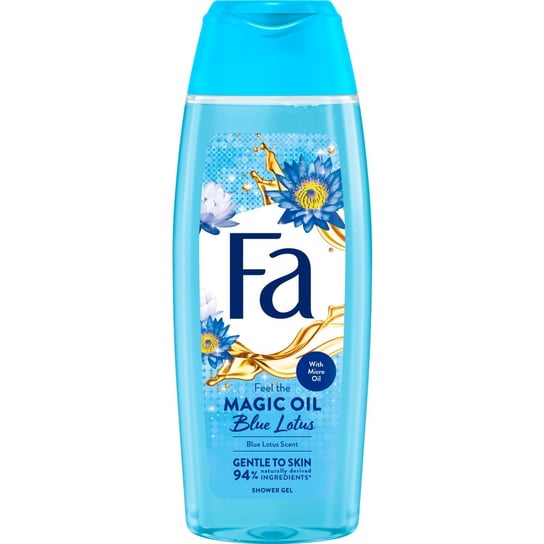 Fa, Magic Oil, żel pod prysznic Blue Lotus, 250 ml Fa