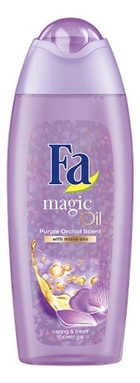 Fa, Magic Oil, żel pod prysznic z mikroolejkami Purple Orchid, 400 ml Fa