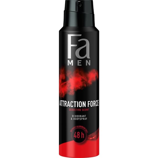 Fa, Men Attraction Force, dezodorant w sprayu, 150 ml Fa