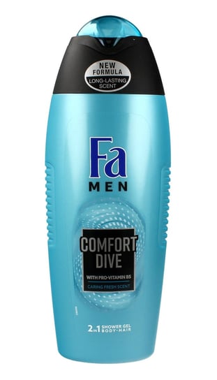 Fa, Men Comfort Dive, żel pod prysznic 2w1, 400 ml Fa
