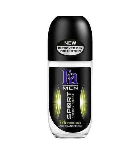 Fa, Men, Dezodorant roll on sport energy, 50 ml Fa