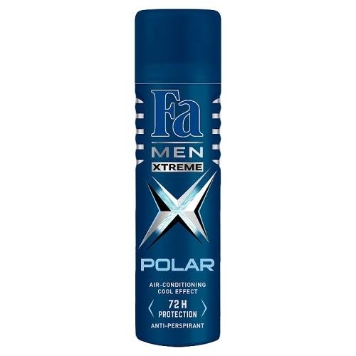 Fa, Men Xtreme Polar, dezodorant w sprayu, 150 ml Fa