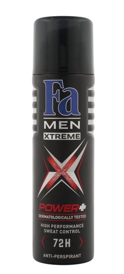Fa, Men Xtreme Power+, dezodorant spray, 150 ml Fa