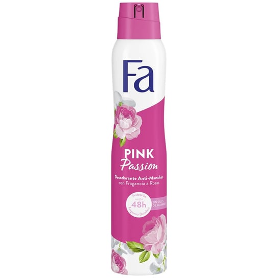 Fa, Pink Passion, Antyperspirant damski w sprayu, 200 ml Fa