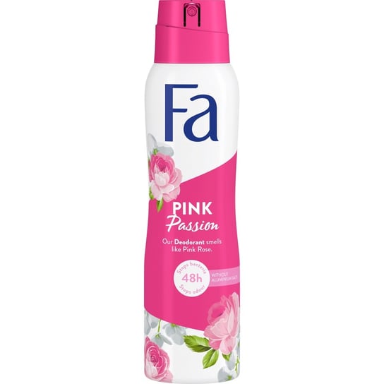 Fa, Pink Passion, dezodorant w sprayu, 150 ml Fa