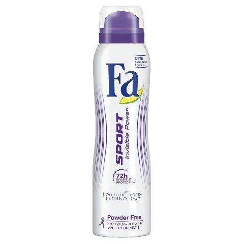 Fa, Sport Invisible Power, dezodorant spray, 150 ml Fa