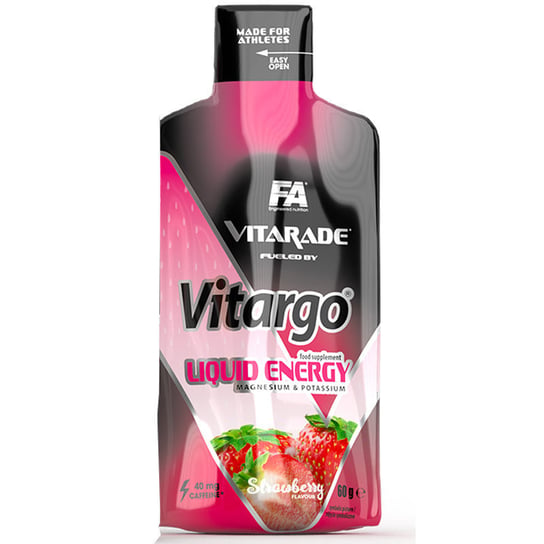 FA Vitarade Vitargo Liquid Energy Gel 60g ŻEL ENERGETYCZNY Strawberry Fitness Authority