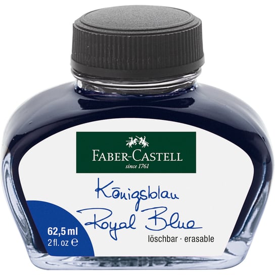 Faber-Castell, Atrament, niebieski, 62,5 ml Faber-Castell