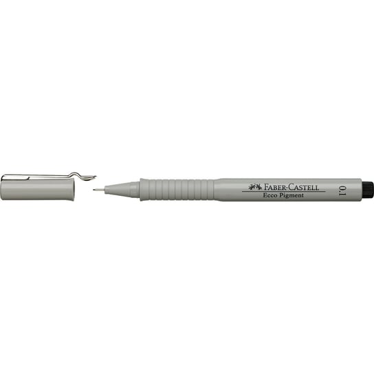 Faber-Castell, cienkopis 0.1 mm, Ecco Pigment Fibre-Tip Pen, czarny Faber-Castell