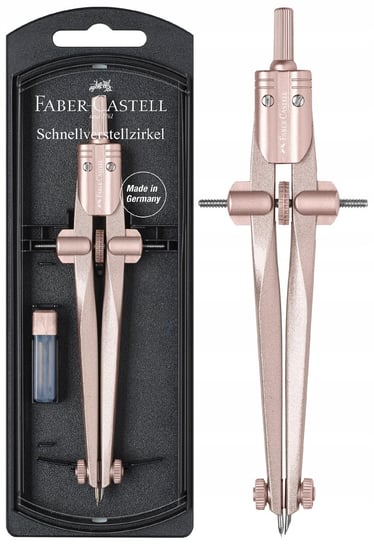 Faber-Castell Cyrkiel + Rysiki W Etui Stream Faber-Castell
