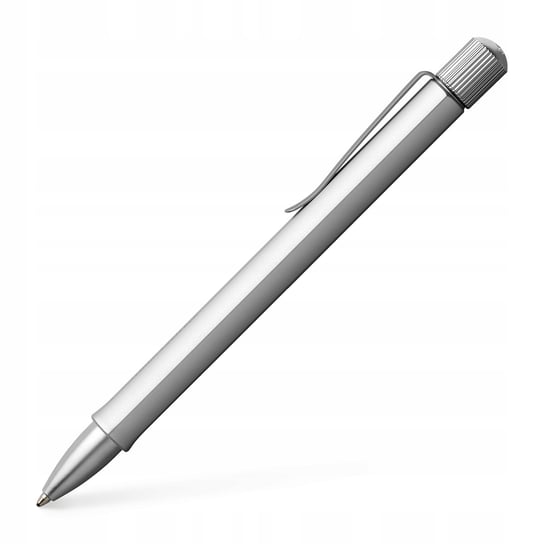 Faber-Castell Długopis Automatyczny Hexo Srebrny Faber-Castell