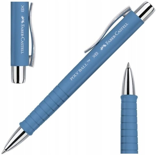 FABER-CASTELL Długopis automatyczny na wymienne wkłady Poly Ball XB J. NIEB Faber-Castell
