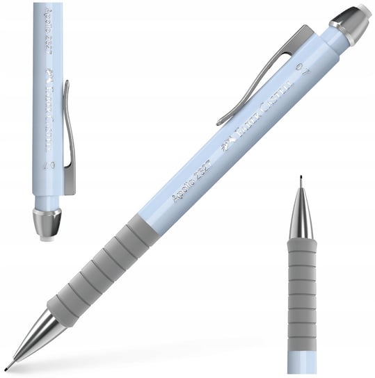 FABER-CASTELL Ołówek automatyczny z gumką na rysiki Apollo 0,7 mm SKY BLUE Faber-Castell