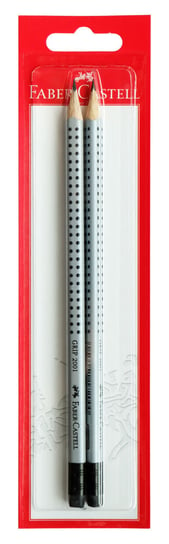 Faber-Castell, Ołówki z gumką Grip 2001, 2 sztuki Faber-Castell