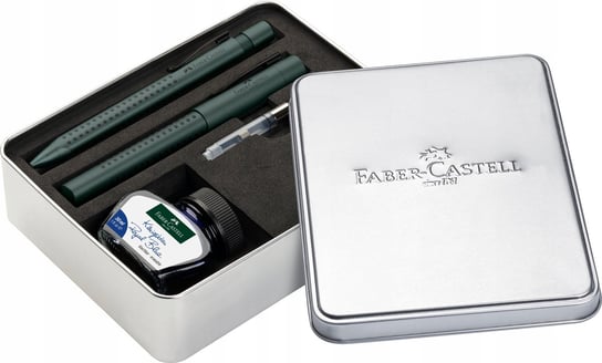 Faber-Castell Pióro Długopis Tłoczek Atrament Grip Faber-Castell