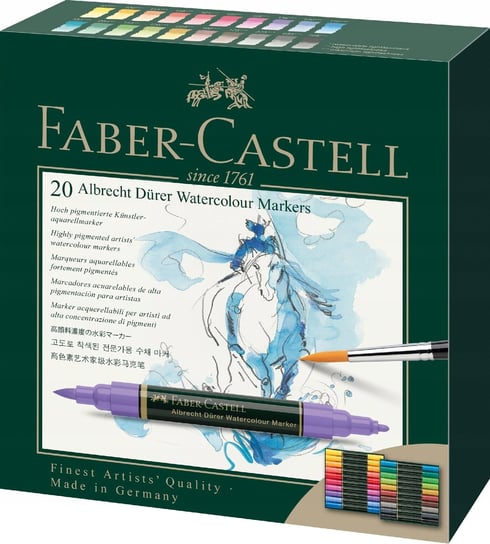 Faber-Castell Pisaki Akwarelowe A. Durer 20 Kol Faber-Castell