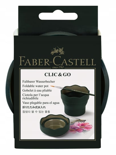 FABER-CASTELL Pojemnik na wodę A&G ZIELONY Faber-Castell